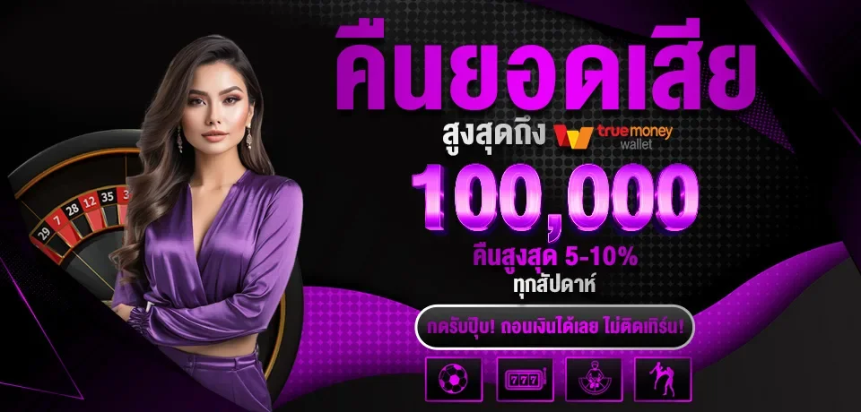 ภาพติดตามผลบอลสด GOODDAY168 พร้อมตัวละครเกมและโทนม่วง